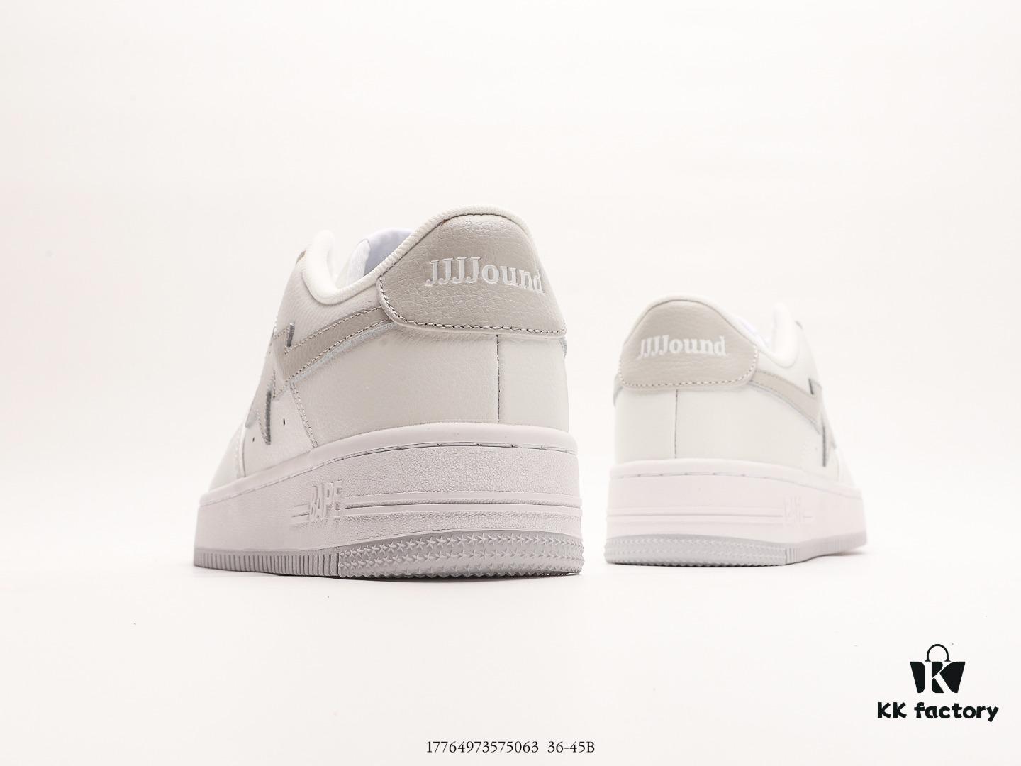 Ape Head BapeSta ToLow Celebrity Style Ape Head Classic Low-Top Athletic Casual Shoes Crafted with Over Six Months of Development, Premium Full-Grain Leather Used for Upper and Lining, Market Original Data Imported Machinery High-Frequency Pressed LOGO, Midsole Embedded with Ortholite Shock-Absorbing Material