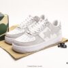 Japanese Harajuku Streetwear Brand A Bathing Ape BAPE STA Classic Low-Top Casual Sneakers with Ortholite Insole for Cushioning, Full-Length Air Sole Insert, Upgraded Original Last and Pattern Design, Comes with Hard Gift Box, Ape Head Card, Dust Bag, and Premium Laces