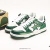 Ape Head Bape S Classic Casual Sports Skate Shoes, Iconic Ape Face Design, Authentic Silhouette, Sea Glass Insole, Full-Length Air Cushion Insert, Premium Full Packaging Includes Customized Ape Logo Dust Bag