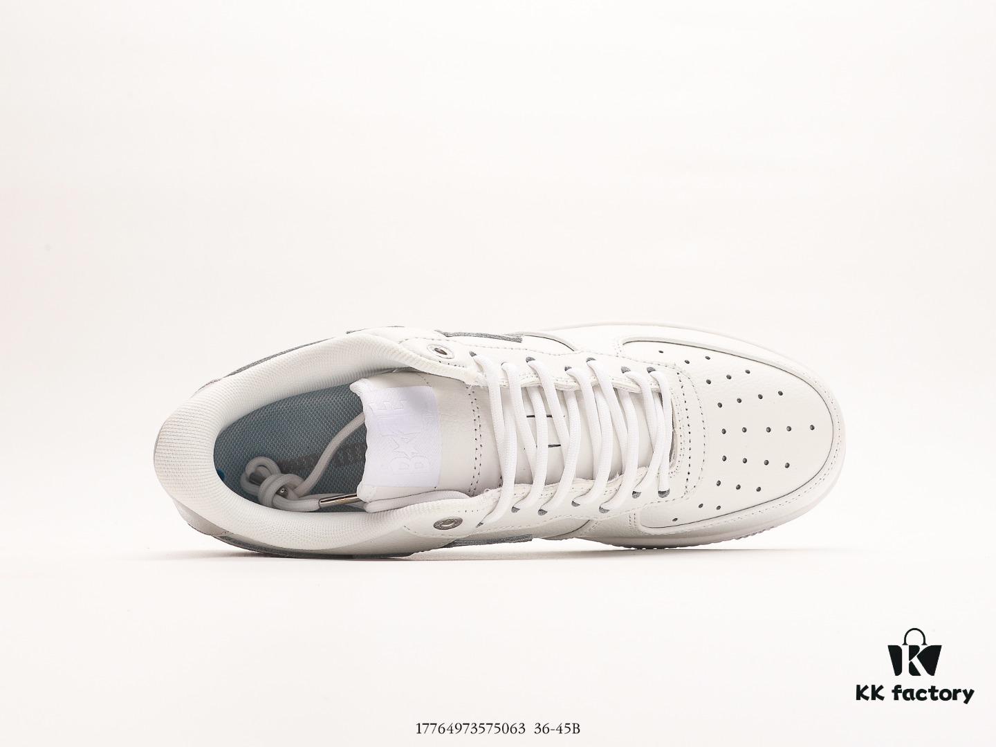 Ape Head BapeSta ToLow Celebrity Style Ape Head Classic Low-Top Athletic Casual Shoes Crafted with Over Six Months of Development, Premium Full-Grain Leather Used for Upper and Lining, Market Original Data Imported Machinery High-Frequency Pressed LOGO, Midsole Embedded with Ortholite Shock-Absorbing Material