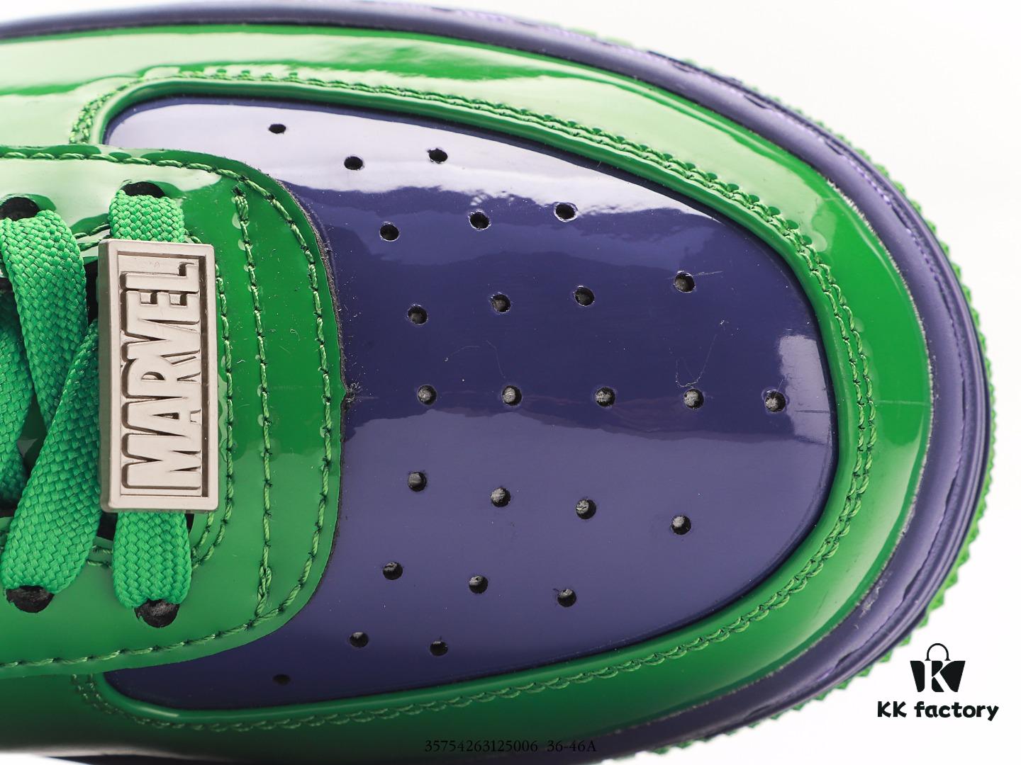 APESTA Low Marvel x BapeSTA Collaboration Fashion Sneakers with Classic Ape Head Design, Full Original Version, Sea Glass Insole, Full-Length Air Cushion, Exclusive Transparent Shoe Box and Matching Shopping Bag