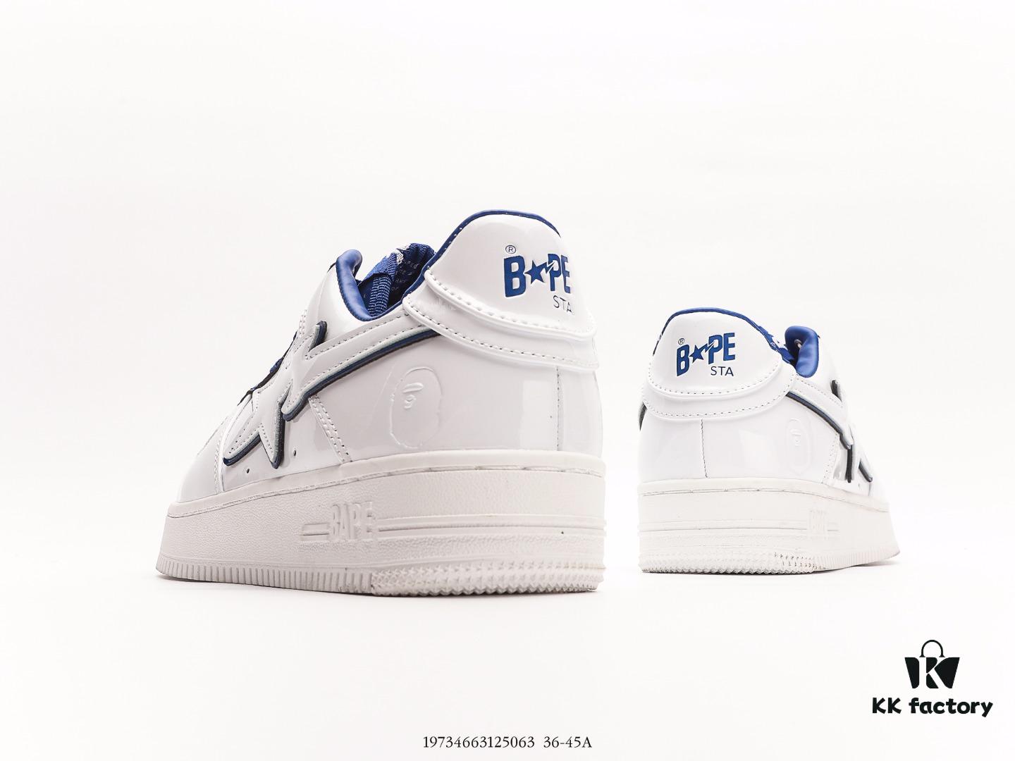Bape x Nike Air Force 1'07 Low A BATHING APE Monkey Head, Low-Top Casual Skate Shoes, Color-Blocked Lace-Up Sneakers