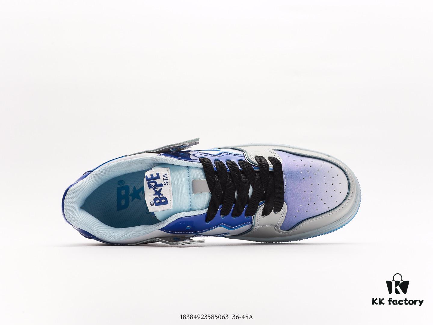 Ape Head BAPE x Air Force 1 Sta Low Classic Versatile Casual Sports Sneakers, Exclusive Private Mold, Authentic Design, Sea Glass Insole, Full-Length Air Cushion, Top-Tier Packaging, Iconic Star Logo