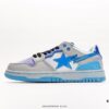 Ape Head BAPE x Air Force 1 Sta Low Classic Versatile Casual Sports Sneakers, Exclusive Private Mold, Authentic Design, Sea Glass Insole, Full-Length Air Cushion, Top-Tier Packaging, Iconic Star Logo