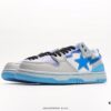 Ape Head BAPE x Air Force 1 Sta Low Classic Versatile Casual Sports Sneakers, Exclusive Private Mold, Authentic Design, Sea Glass Insole, Full-Length Air Cushion, Top-Tier Packaging, Iconic Star Logo