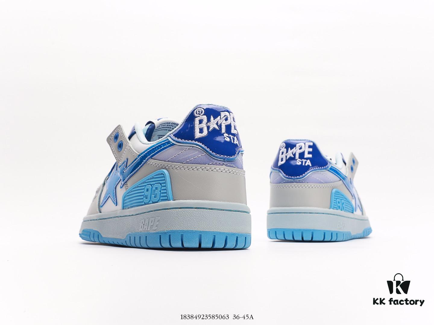 Ape Head BAPE x Air Force 1 Sta Low Classic Versatile Casual Sports Sneakers, Exclusive Private Mold, Authentic Design, Sea Glass Insole, Full-Length Air Cushion, Top-Tier Packaging, Iconic Star Logo