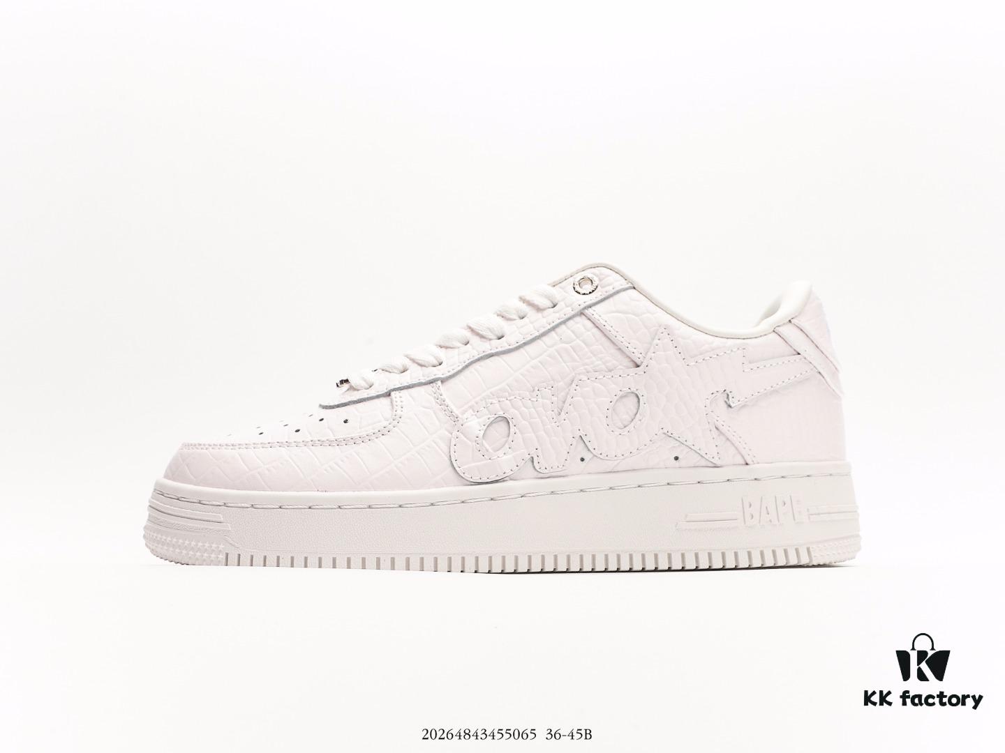 Japanese Harajuku Streetwear Brand A Bathing Ape BAPE Sk8 Sta Low SK8 Series Low-Top Casual Sneakers