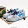 Ape Head BAPE x Air Force 1 Sta Low Classic Versatile Casual Sports Sneakers, Exclusive Private Mold, Authentic Design, Sea Glass Insole, Full-Length Air Cushion, Top-Tier Packaging, Iconic Star Logo
