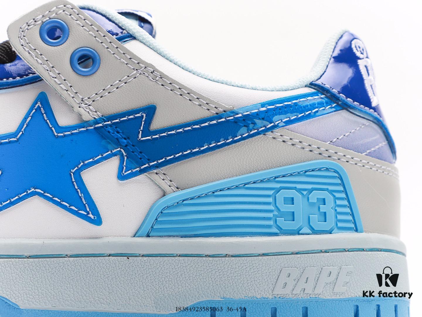 Ape Head BAPE x Air Force 1 Sta Low Classic Versatile Casual Sports Sneakers, Exclusive Private Mold, Authentic Design, Sea Glass Insole, Full-Length Air Cushion, Top-Tier Packaging, Iconic Star Logo