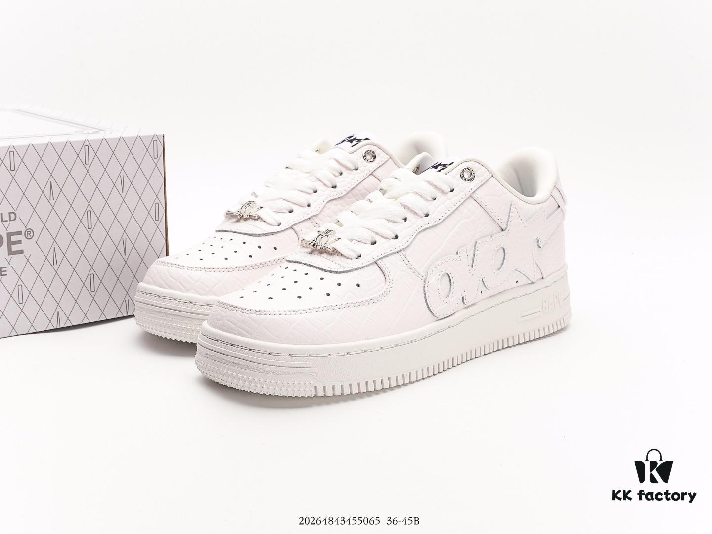 Japanese Harajuku Streetwear Brand A Bathing Ape BAPE Sk8 Sta Low SK8 Series Low-Top Casual Sneakers