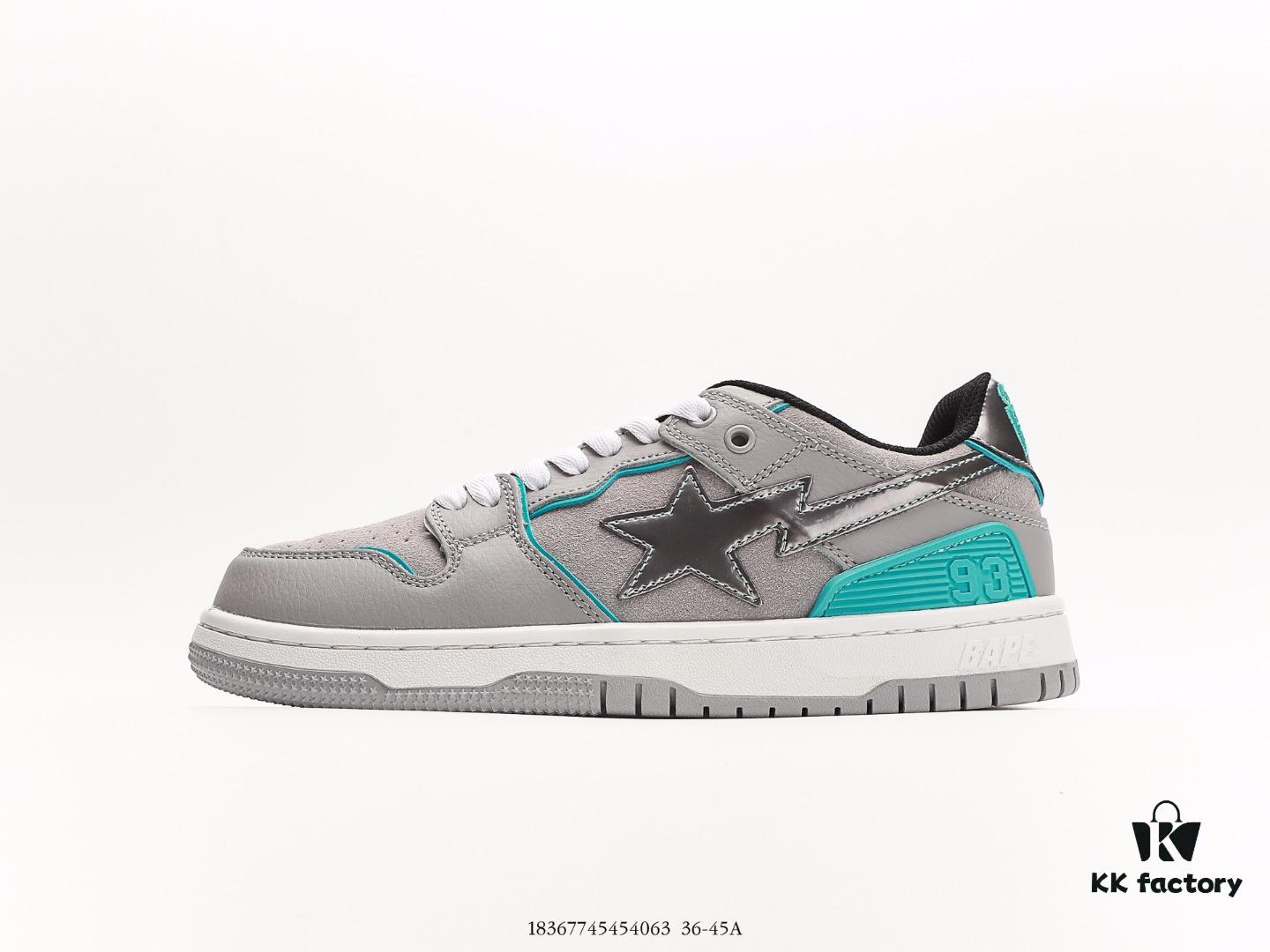 Bape x Nike Air Force 1 '07 Low A BATHING APE Monkey Head Low-Top Casual Sneakers Colorblocked Lace-Up Athletic Shoes