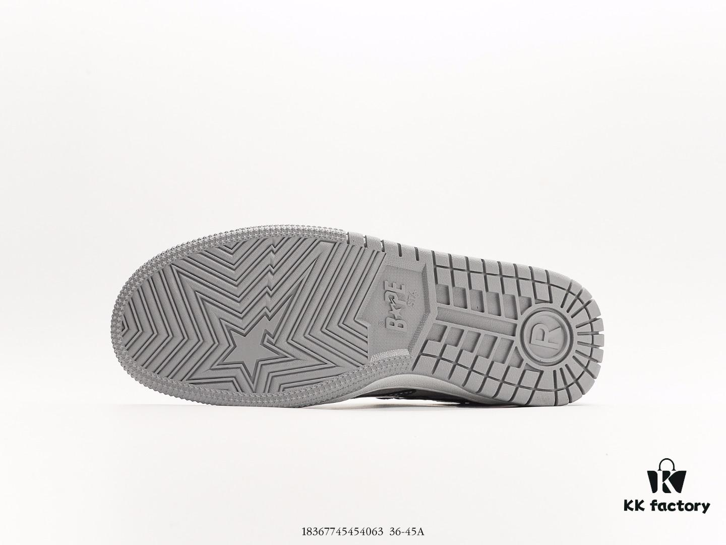 Bape x Nike Air Force 1 '07 Low A BATHING APE Monkey Head Low-Top Casual Sneakers Colorblocked Lace-Up Athletic Shoes