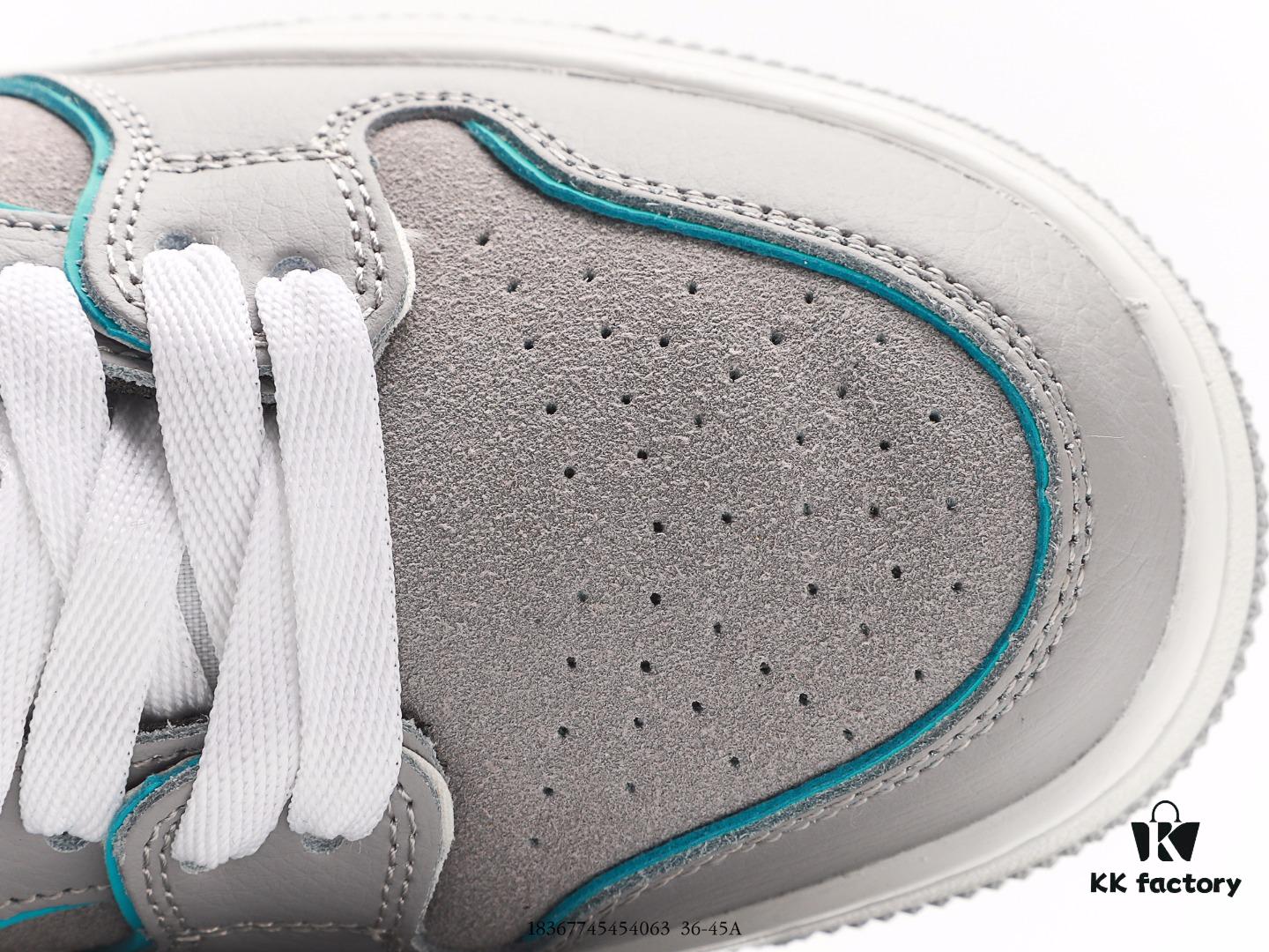 Bape x Nike Air Force 1 '07 Low A BATHING APE Monkey Head Low-Top Casual Sneakers Colorblocked Lace-Up Athletic Shoes