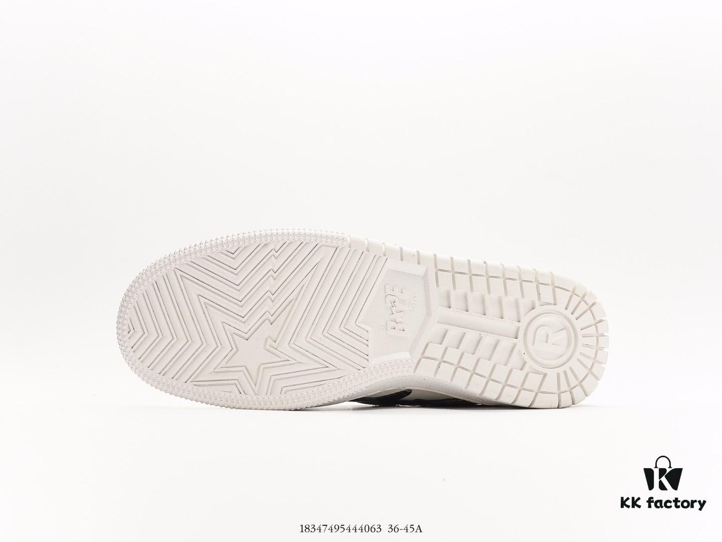 Ape Head BAPE x Air Force 1 Sta Low Classic Versatile Casual Sports Sneakers, Exclusive Private Mold, Pure Original Version, Iconic Ape Head Design, Authentic Silhouette, Sea Glass Insole, Full-Length Air Cushion, Top-Tier Packaging with Highly Recognizable Star Logo