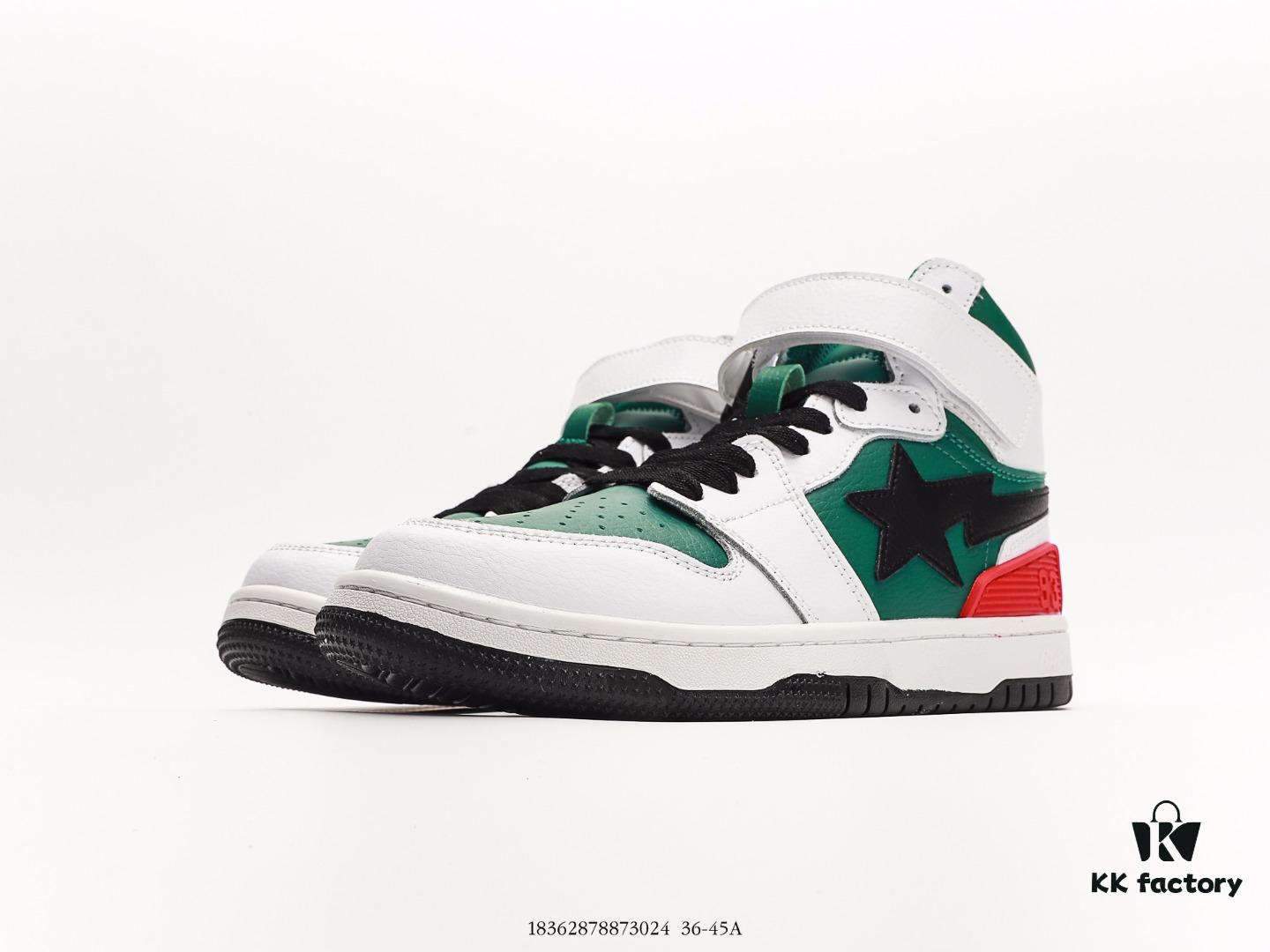 Ape Head BAPE x Air Force 1 Sta Low Classic Versatile Casual Sports Sneakers, Exclusive Private Mold, Pure Original Version, Iconic Ape Head Design, Authentic Silhouette, Sea Glass Insole, Full-Length Air Cushion, Top-Tier Packaging, Highly Recognizable Star Logo