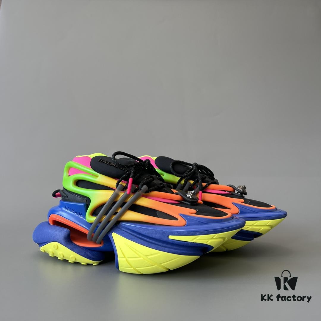 Balmain Yacht Shoes in Colorful Design