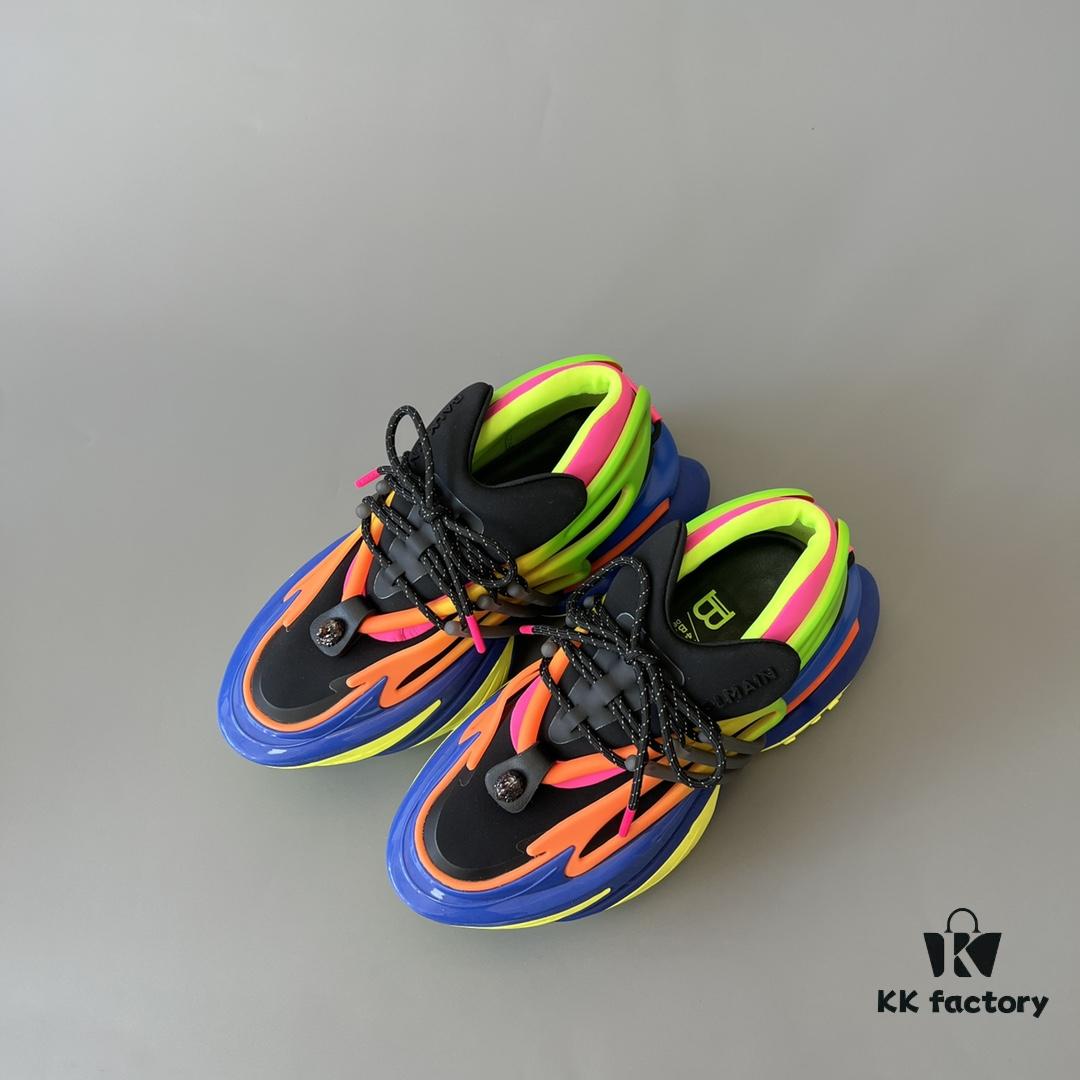 Balmain Yacht Shoes in Colorful Design