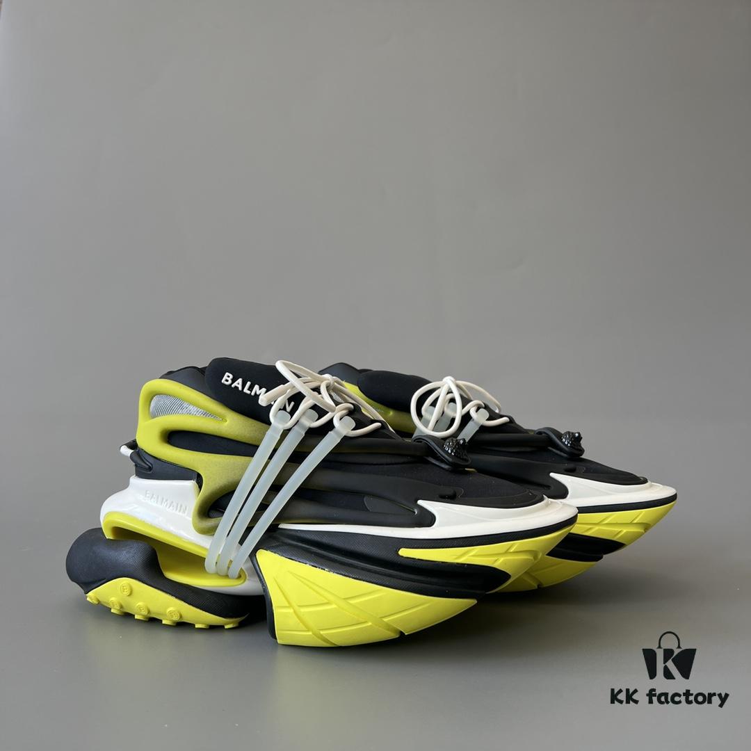 Balmain Yacht Shoes Fluorescent Yellow