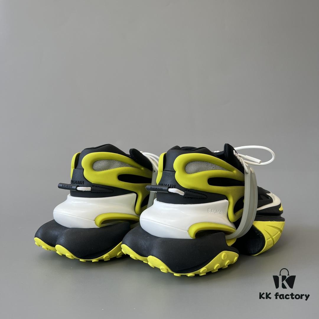 Balmain Yacht Shoes Fluorescent Yellow