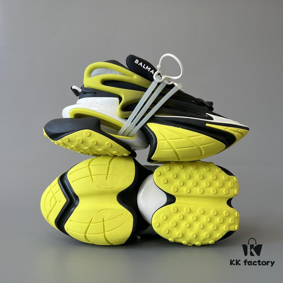 Balmain Yacht Shoes Fluorescent Yellow