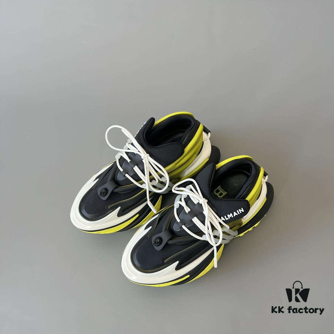 Balmain Yacht Shoes Fluorescent Yellow