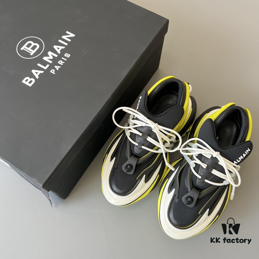 Balmain Yacht Shoes Fluorescent Yellow