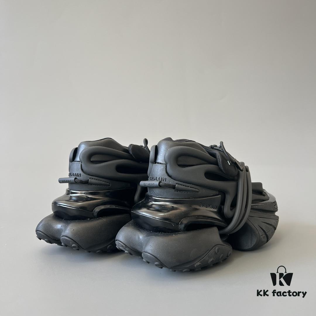 Balmain Black Yacht Shoes