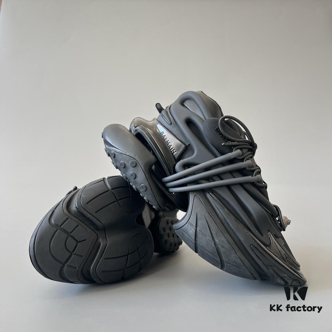 Balmain Black Yacht Shoes