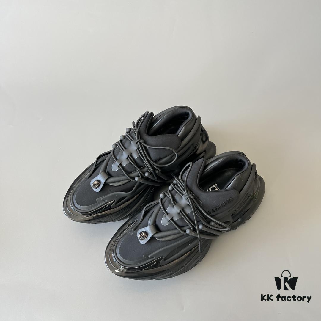 Balmain Black Yacht Shoes