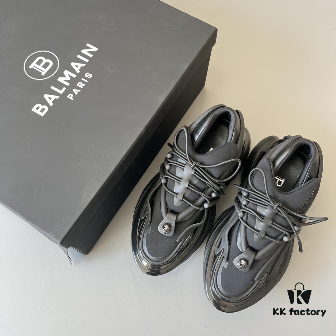Balmain Black Yacht Shoes