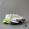 Balmain Yacht Shoes in White Fluorescent