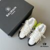 Balmain Yacht Shoes in White Fluorescent