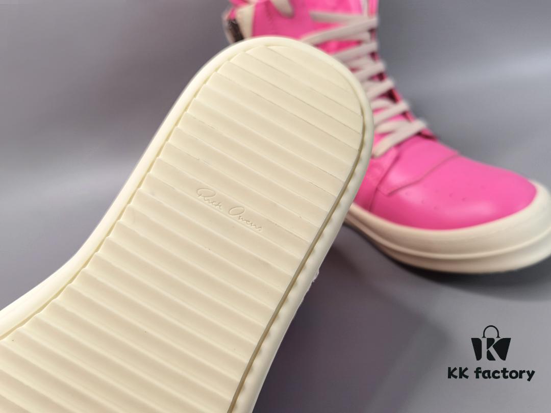 Rick Owens Pink Inverted Triangle