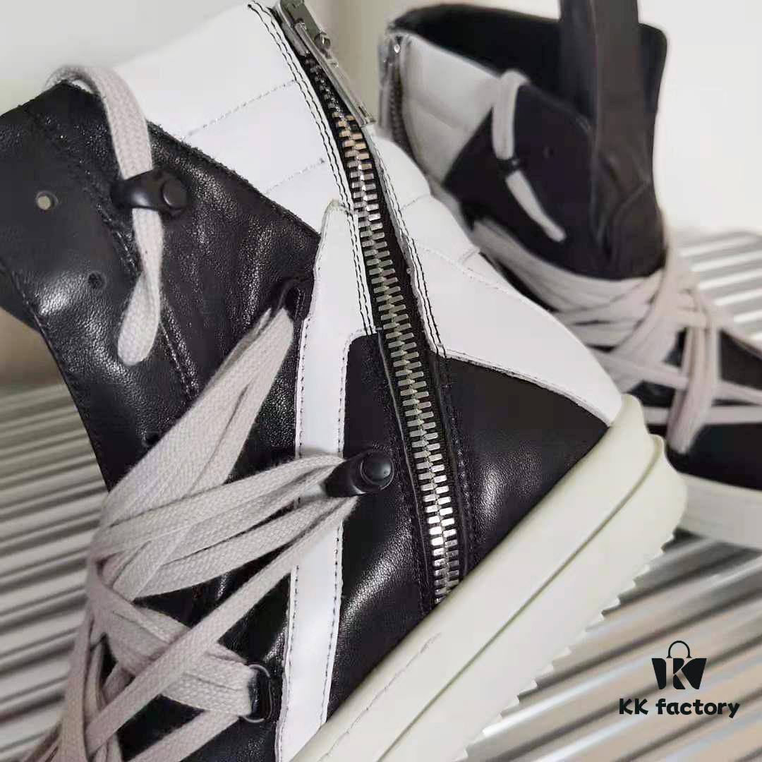 Rick Owens Black and White Tied Inverted Triangle