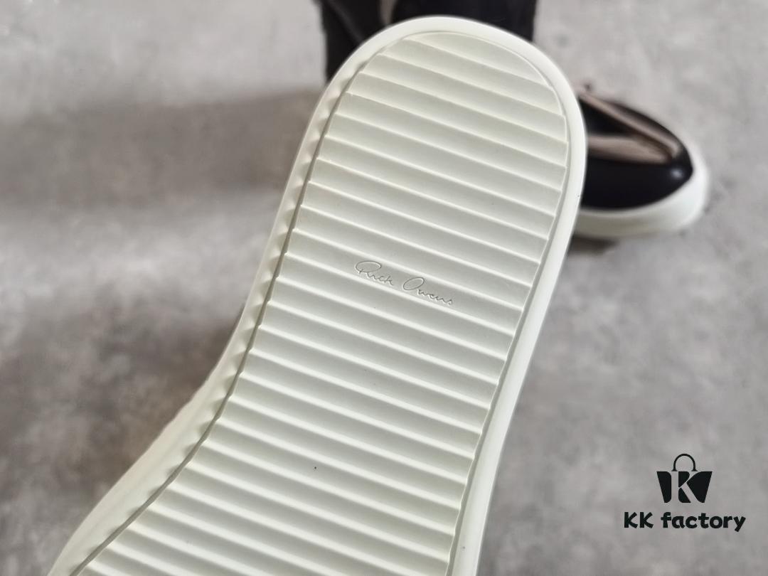 Rick Owens All-Black Harness Reverse Triangle Shoes