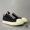 Rick Owens DRKSHDW Classic Canvas Low-top Lace-up with Back Tab