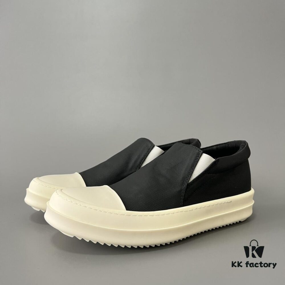 Rick Owens DRKSHDW Vintage Wax Canvas Slip-On Loafer