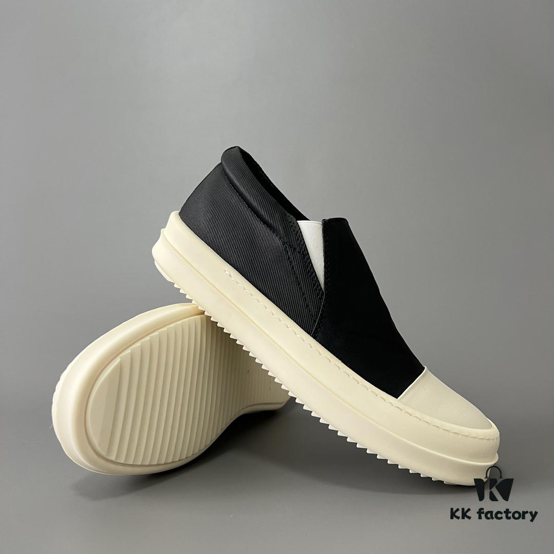 Rick Owens DRKSHDW Vintage Wax Canvas Slip-On Loafer
