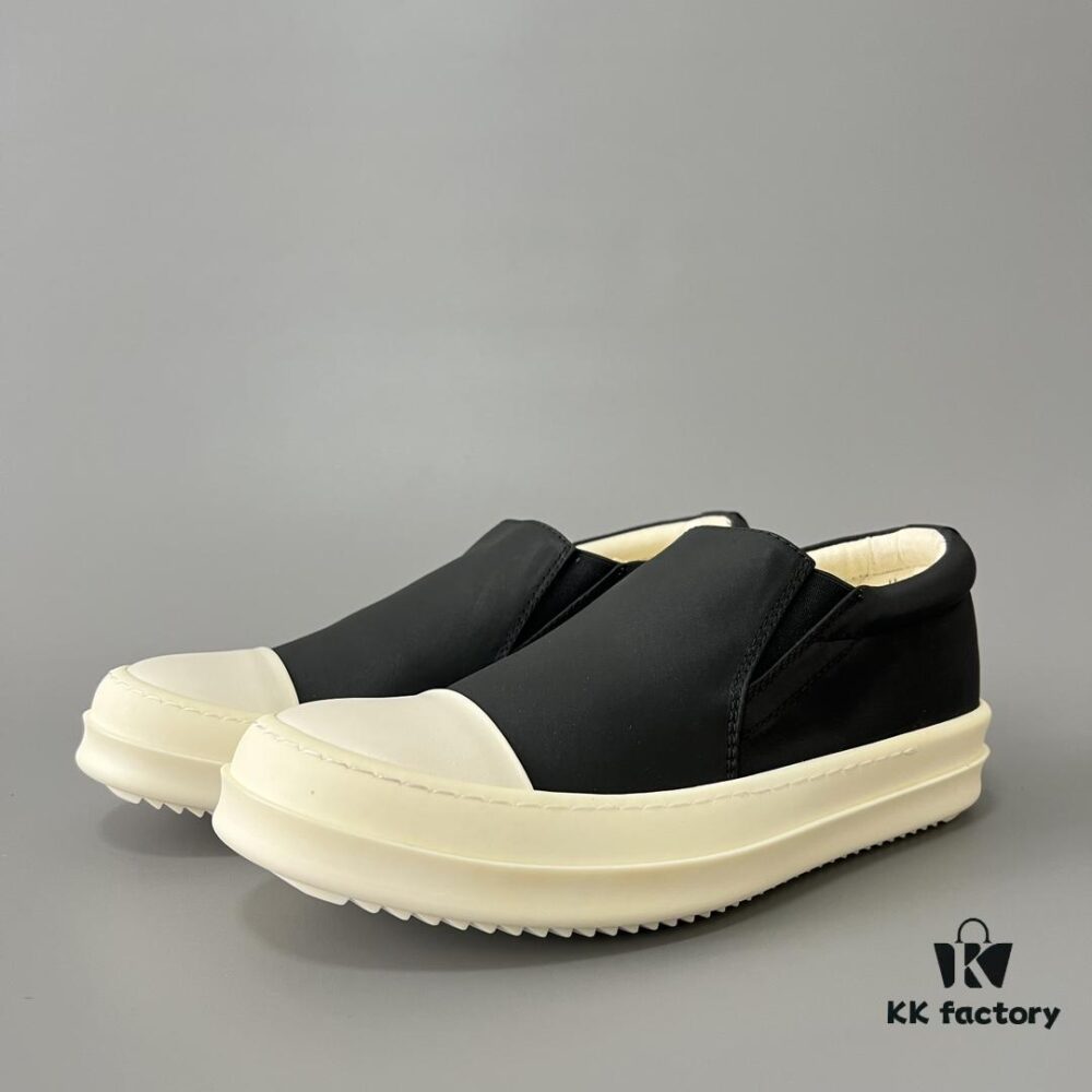 Rick Owens DRKSHDW Slip-on Black Nylon Silk Composite