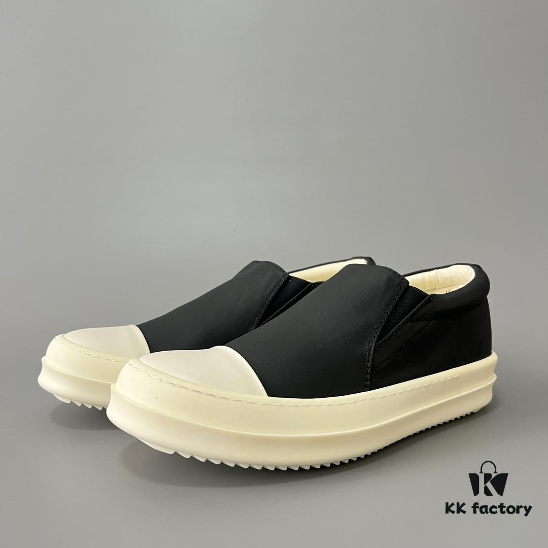 Rick Owens DRKSHDW Slip-on Black Nylon Silk Composite