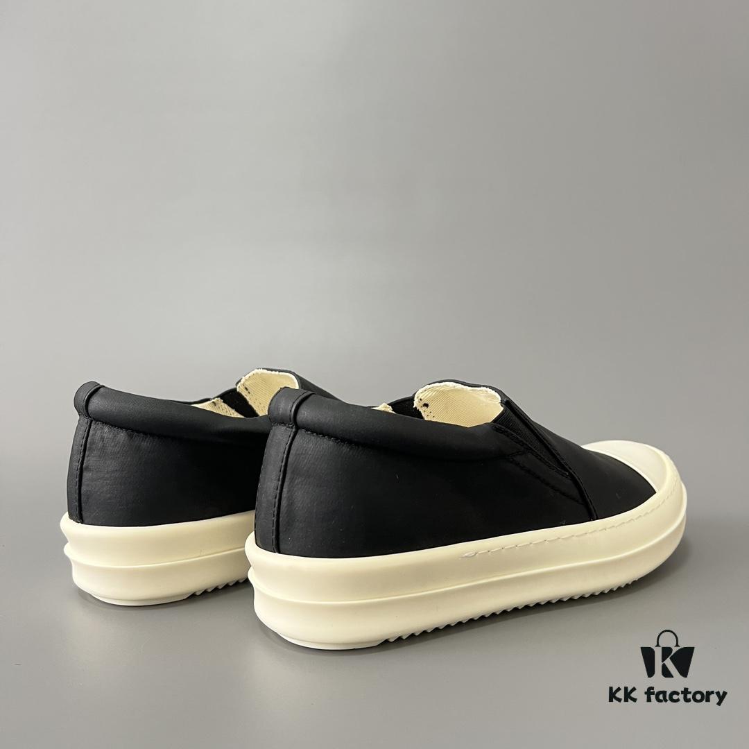 Rick Owens DRKSHDW Slip-on Black Nylon Silk Composite