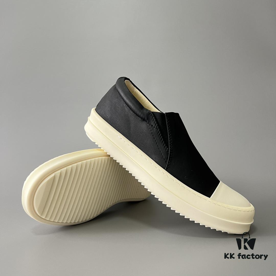 Rick Owens DRKSHDW Slip-on Black Nylon Silk Composite
