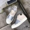 Rick Owens DRKSHDW Low-top Canvas Silver Pleated