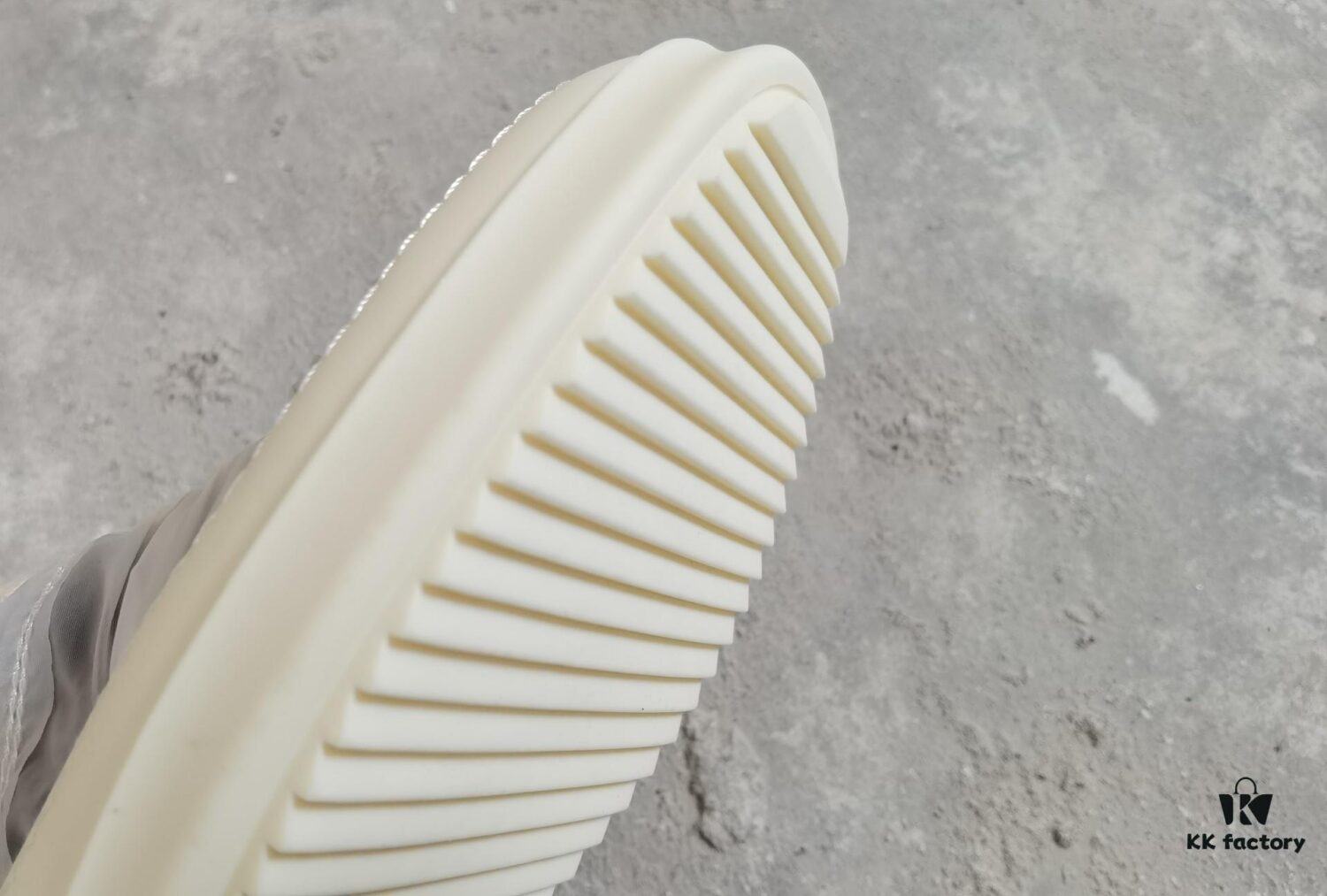 Rick Owens DRKSHDW High-Top Canvas White Crinkle