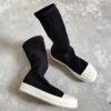 Rick Owens DRKSHDW Elastic Canvas Low-Top Boots