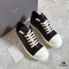 Rick Owens Low-top Lace-up Leather Converse