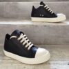 Rick Owens Low-top Lace-up Leather Converse