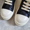 Rick Owens Low-top Lace-up Leather Converse