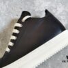 Rick Owens Low-top Lace-up Leather Converse