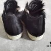 Rick Owens Horsehair Low-top Lace-up Shoes